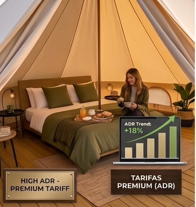 Rentabilidad del glamping en Chile: cuánto se gana realmente