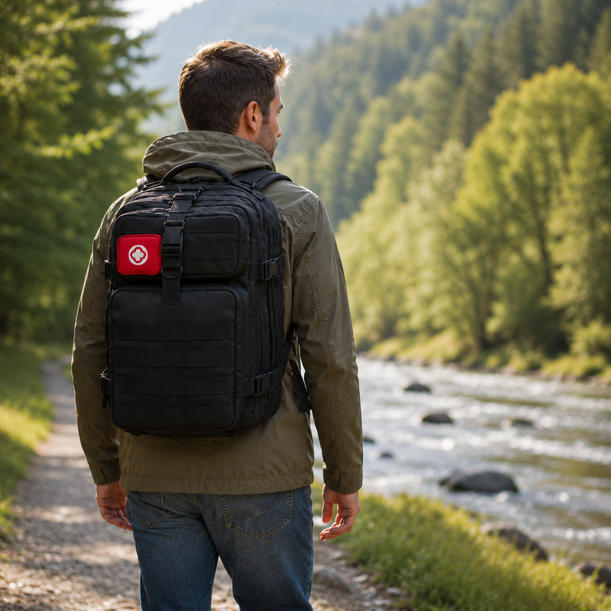 Mochila Emergencia 72H Premium | 109 Piezas SENAPRED