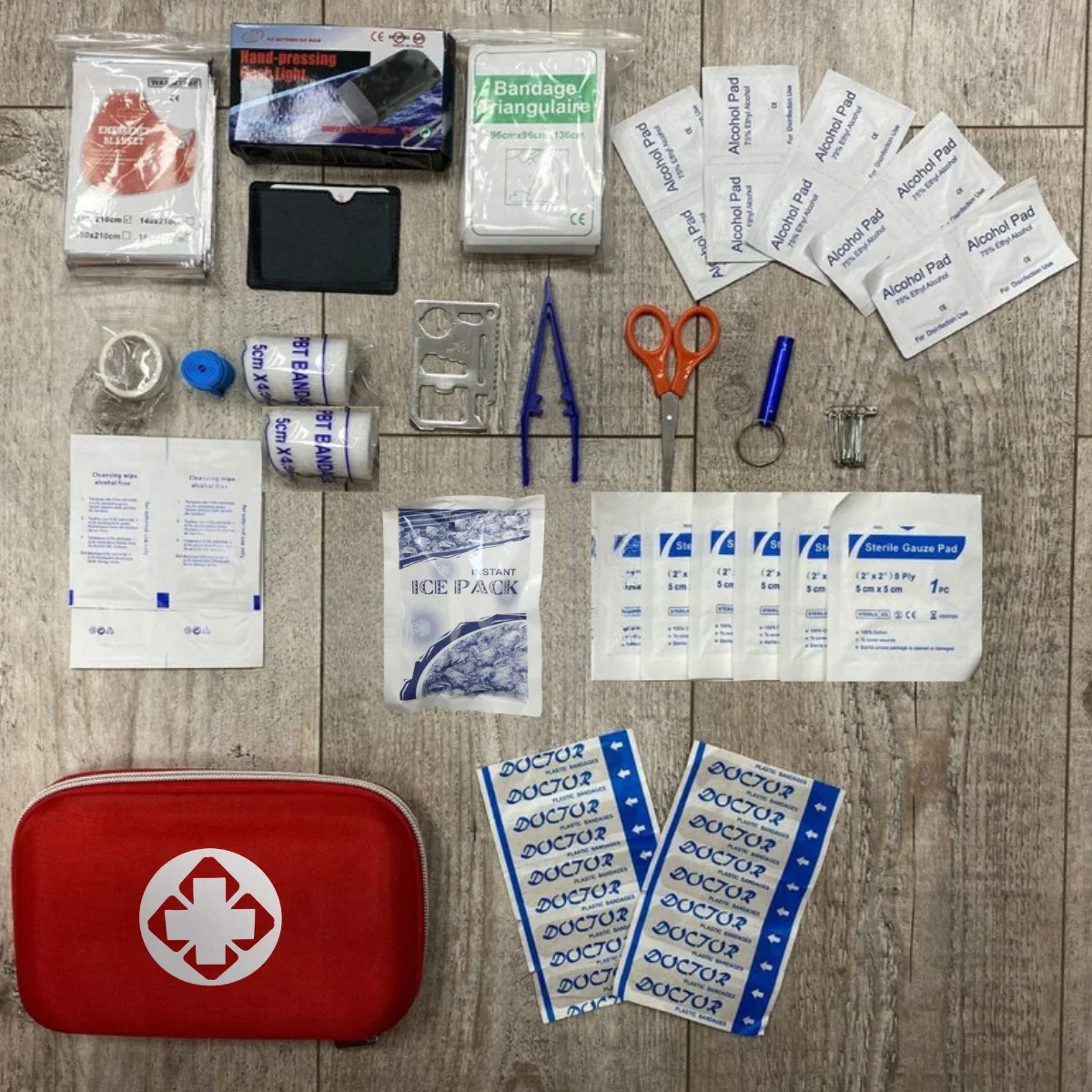 Botiquín Primeros Auxilios Pro | Kit Emergencia Chile SENAPRED