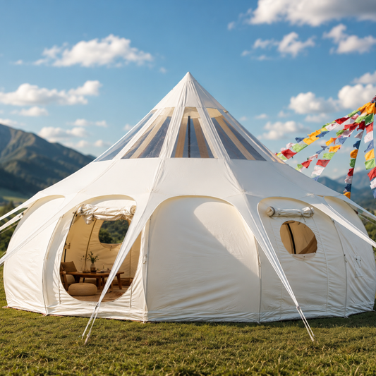 Carpa Glamping Stargazer 5m Ventana Estrellas | GlampingCanvas