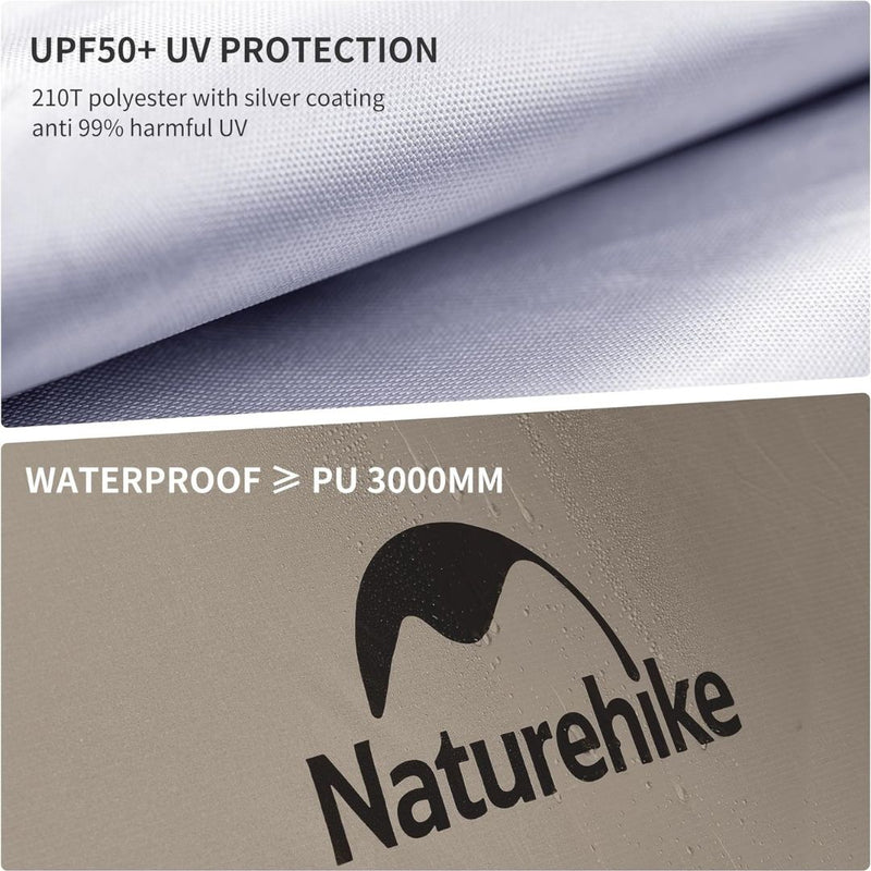 Carpa Naturehike ultraliviana para 2 personas.