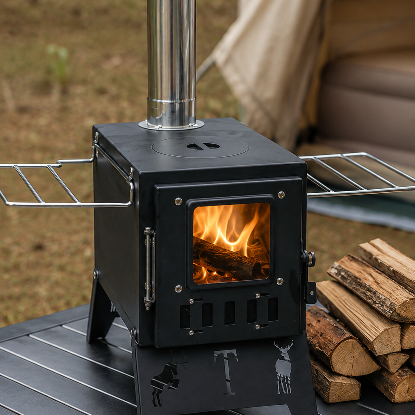 Estufa Portátil Glamping