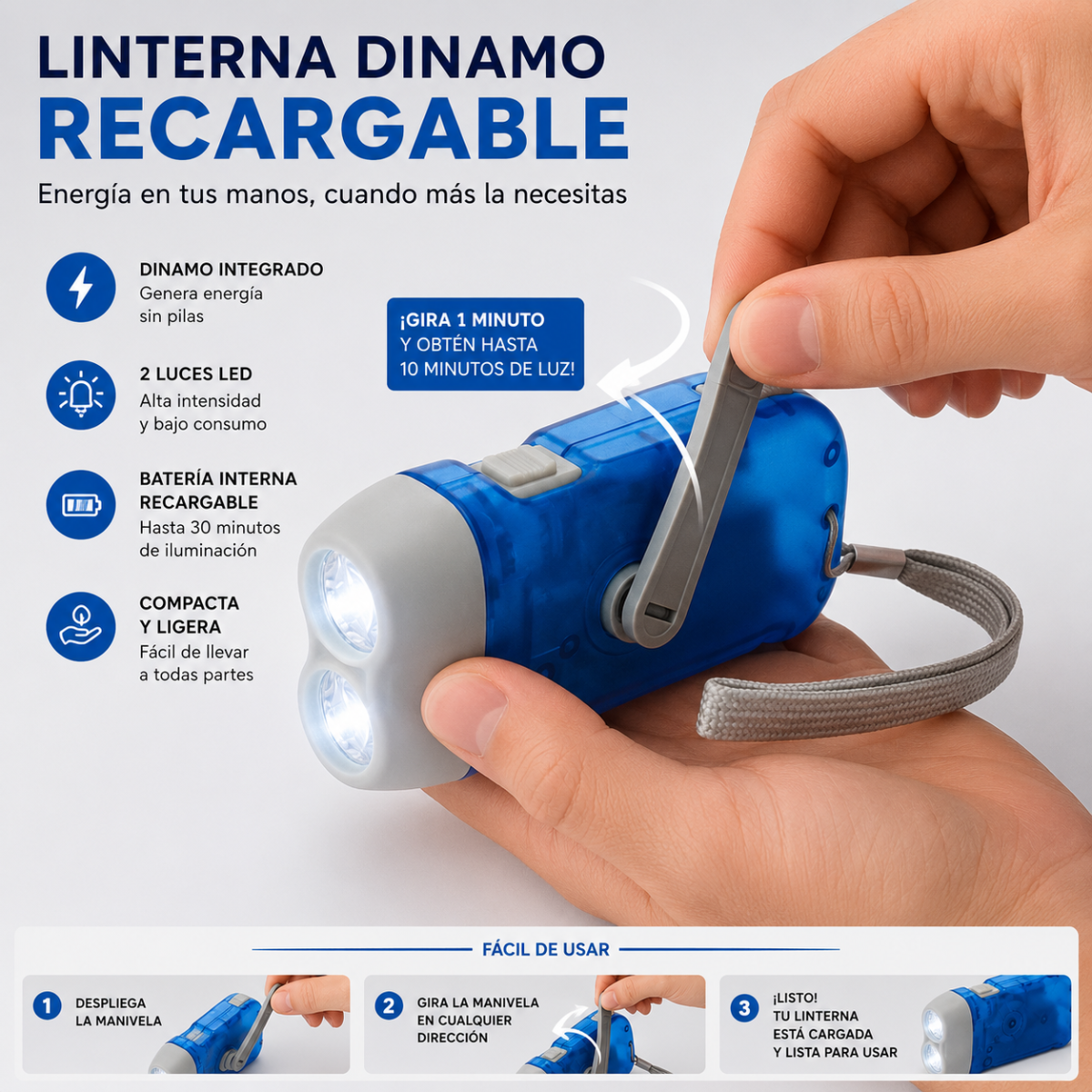 Mochila de Emergencia 72H media | Tipo SENAPRED