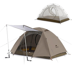 Carpa Naturehike ultraliviana para 2 personas.