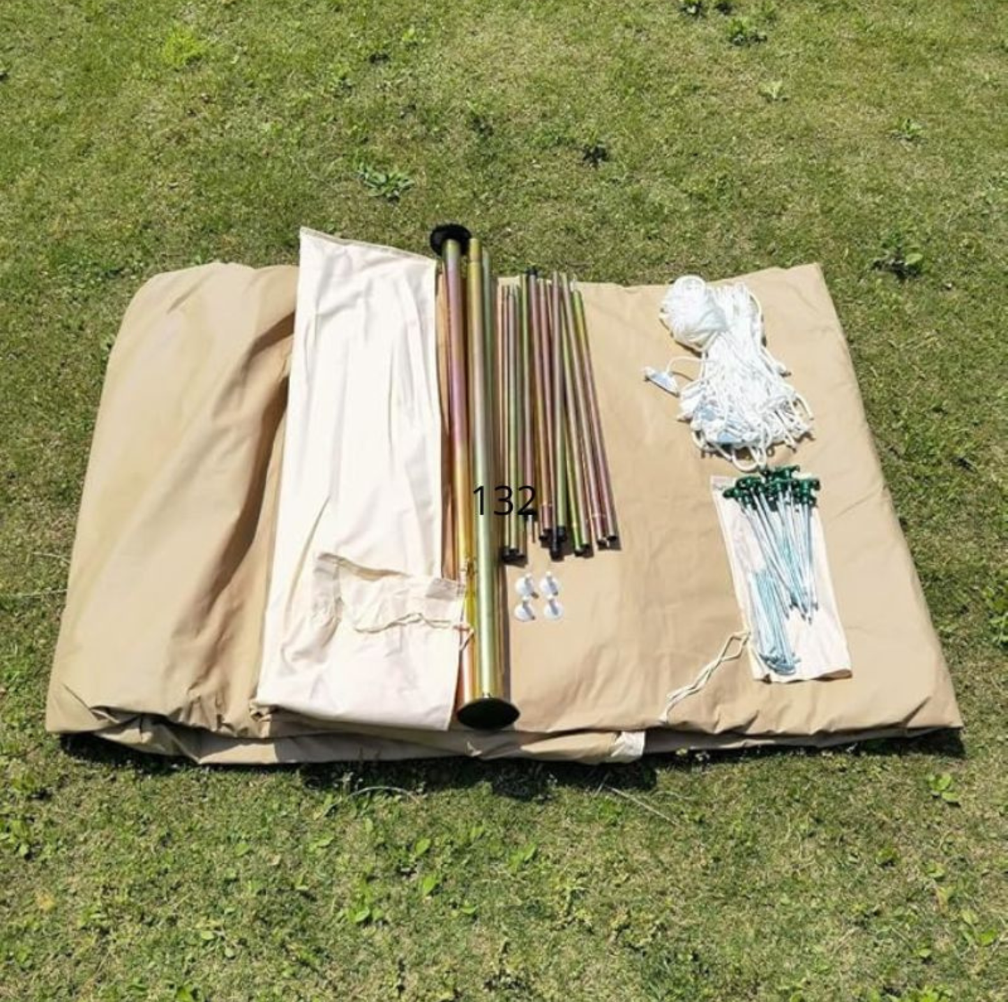 Carpa Glamping Emperador · 6×4 22,5 m²