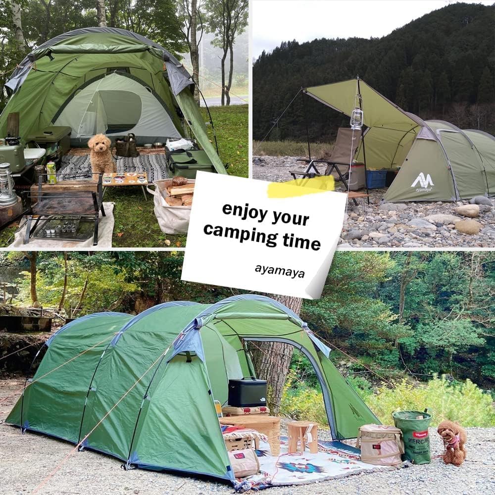Carpa para 4 personas  fácil de montar