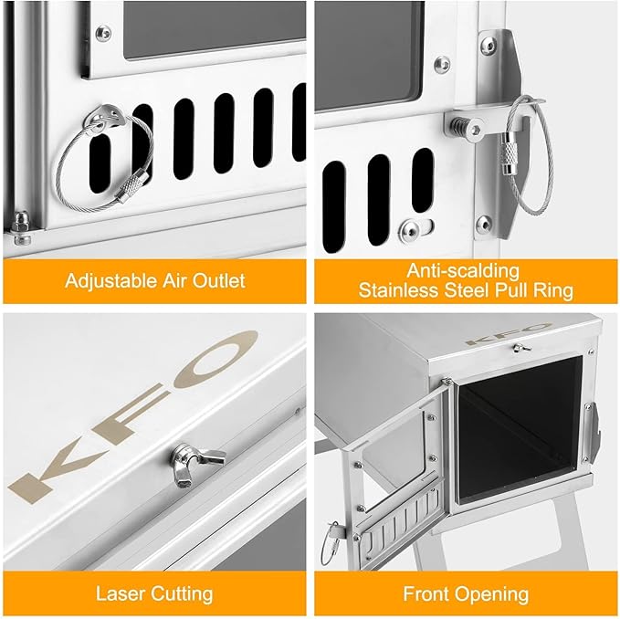 Estufa de Camping  Acero Inoxidable 304