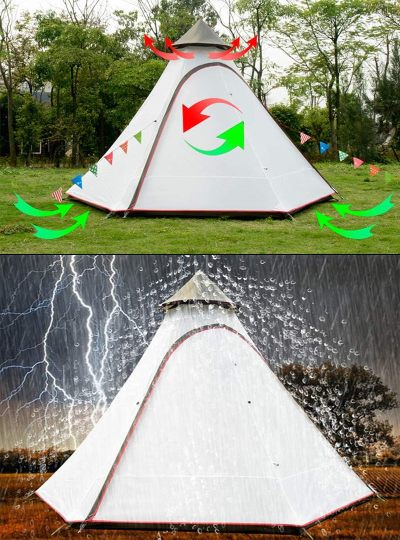 Carpa Tipi 6 Personas