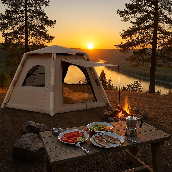 Carpa Inflable Glamping 4 estaciones