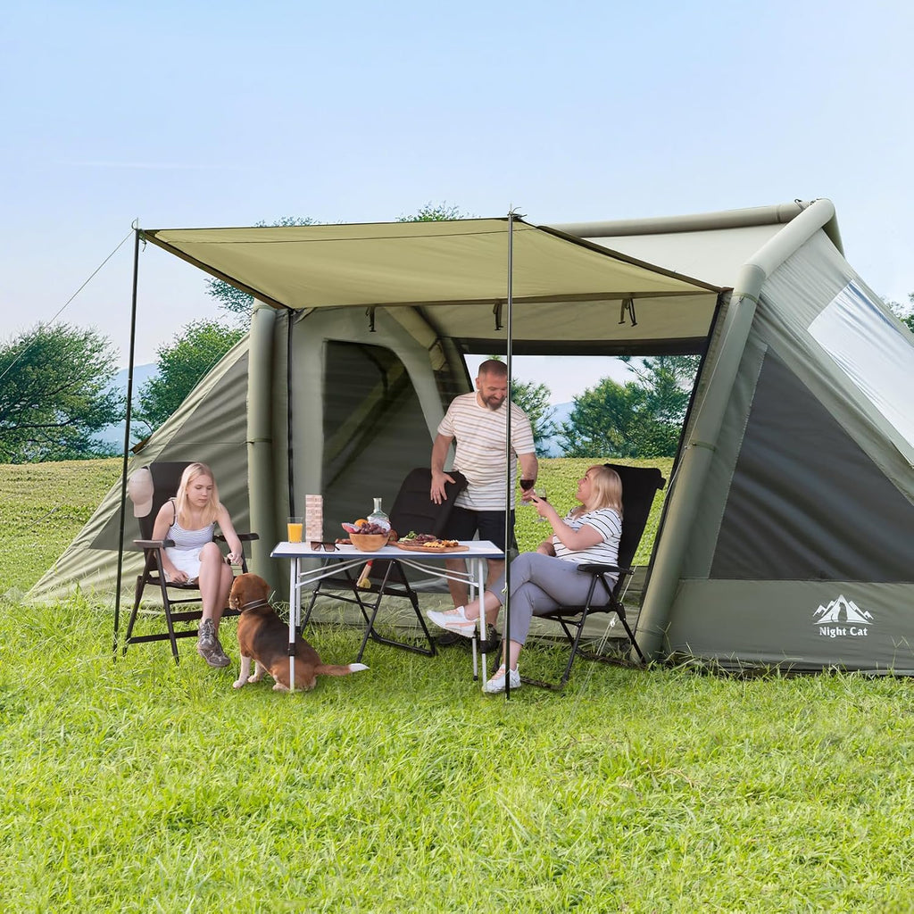 Carpa  inflable para 8 personas