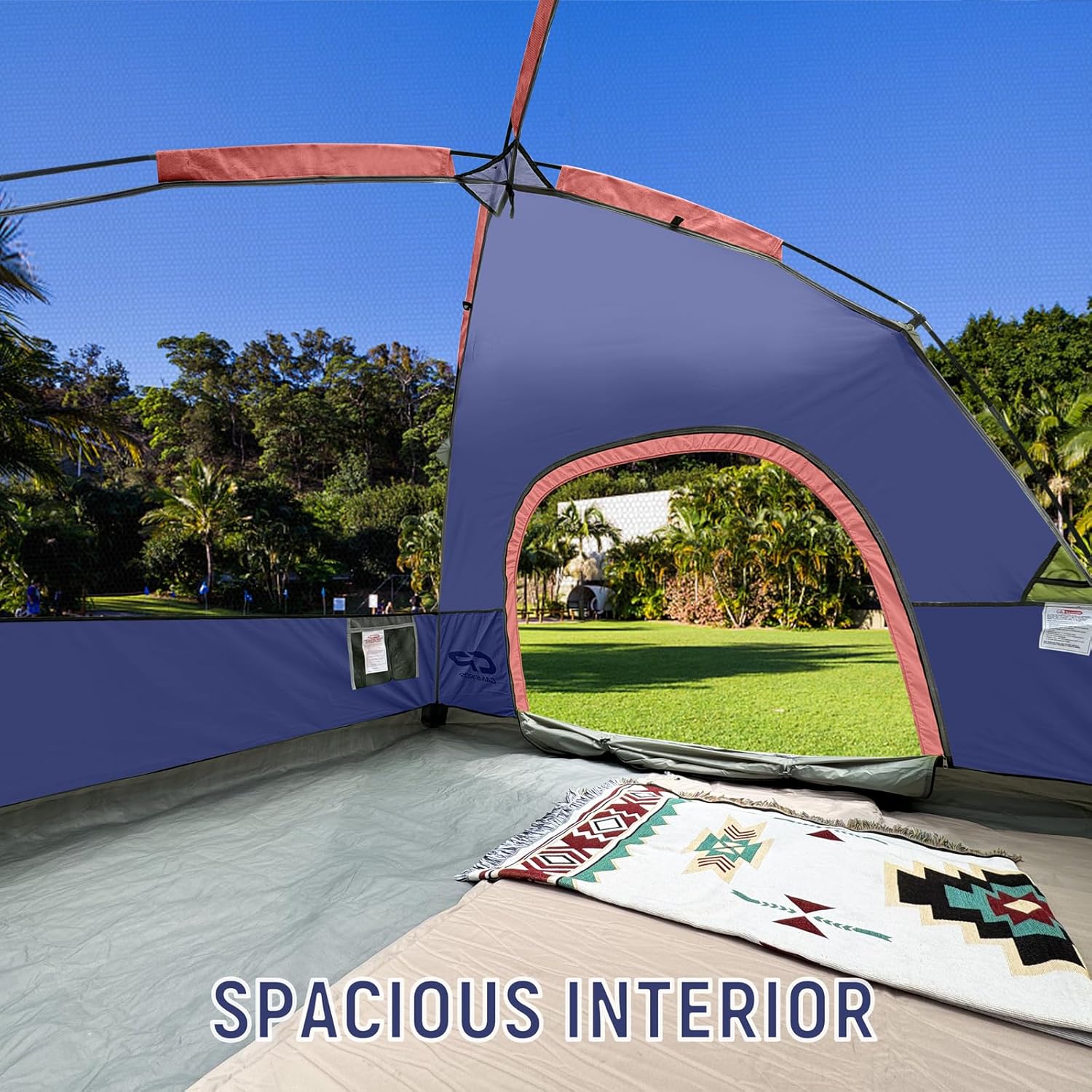 Carpa familiar  para 4 Personas