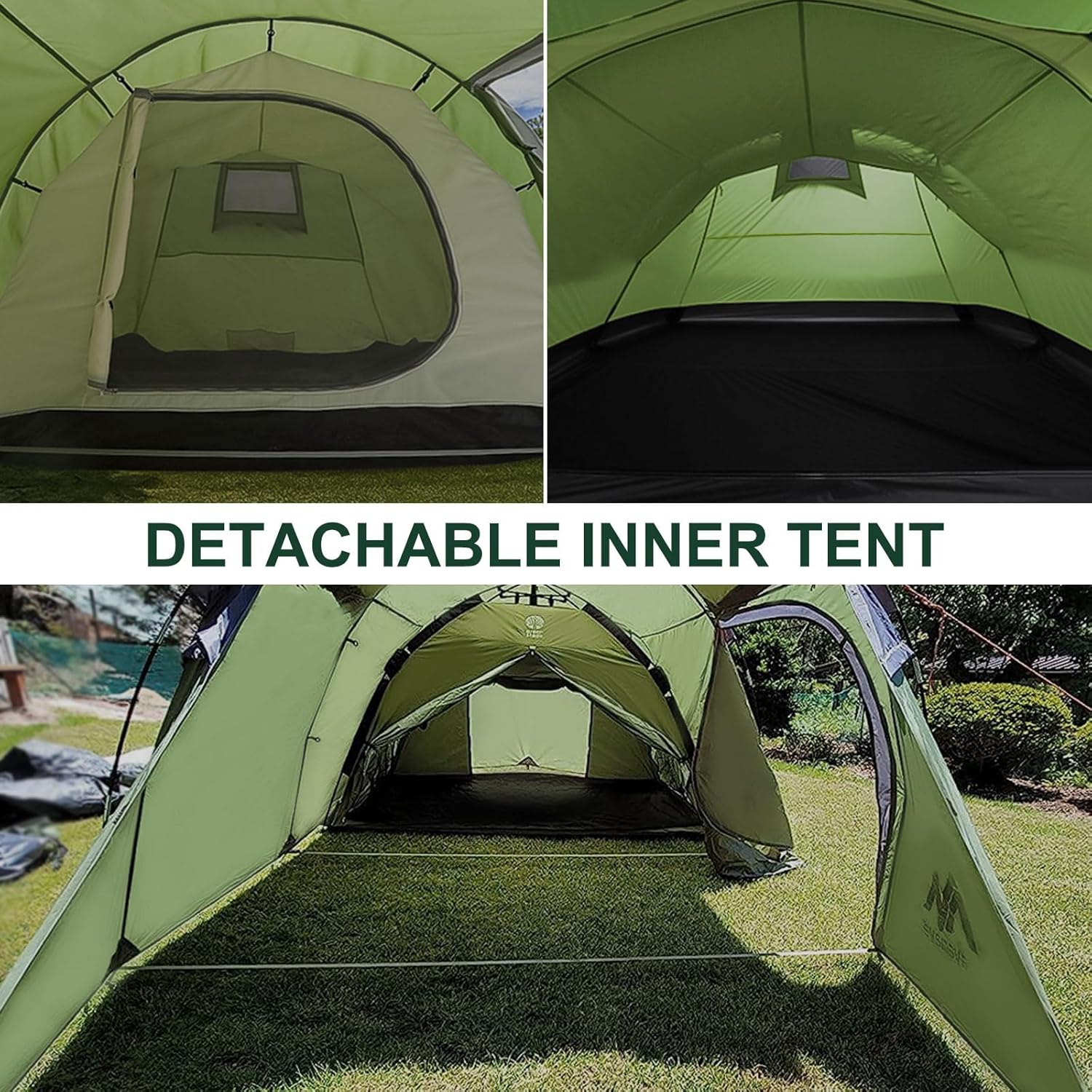 Carpa para 4 personas  fácil de montar