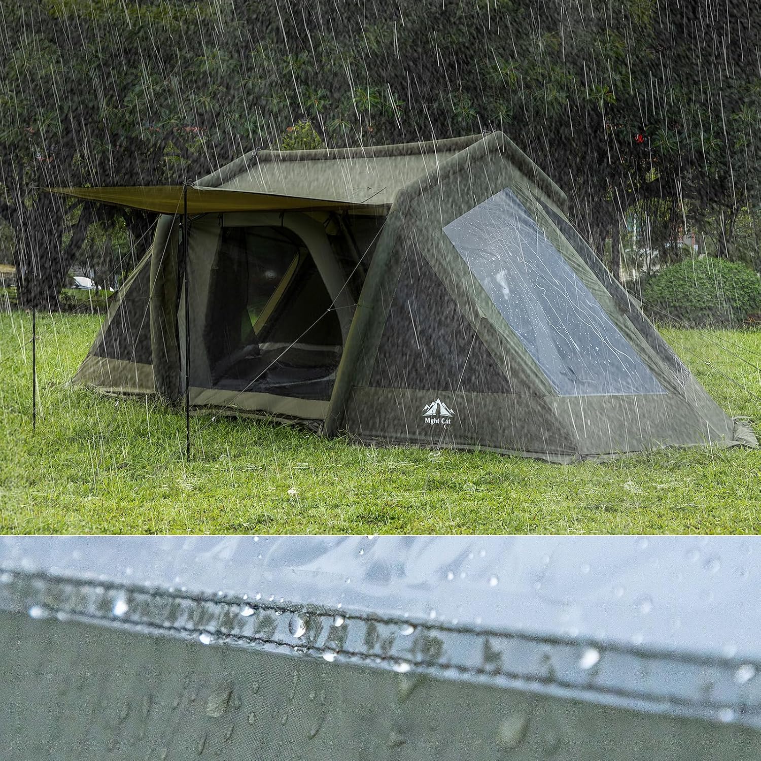 Carpa  inflable para 8 personas