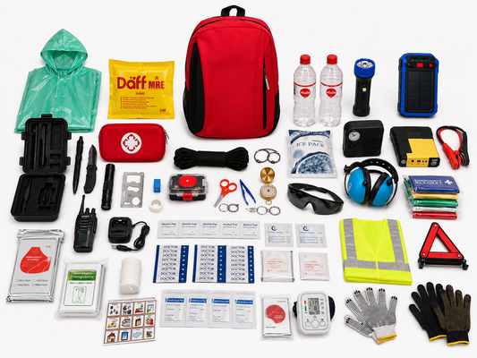Kit de Emergencia 72 Horas Chile | Mochila de Supervivencia Completa +120 Elementos terremotos sismos autos sensorial
