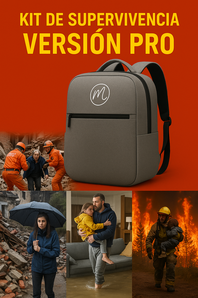 Kit de Mochila de Supervivencia Pro