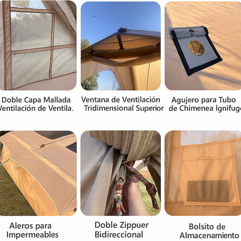 Tienda Inflable FamiliarXL 8 Personas linea 2026