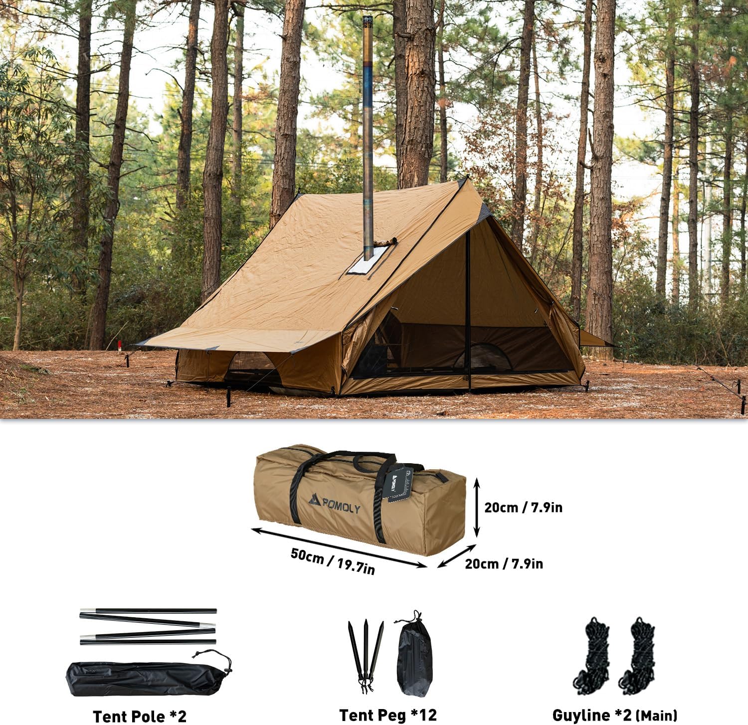 Carpa 4 estaciones para estufa