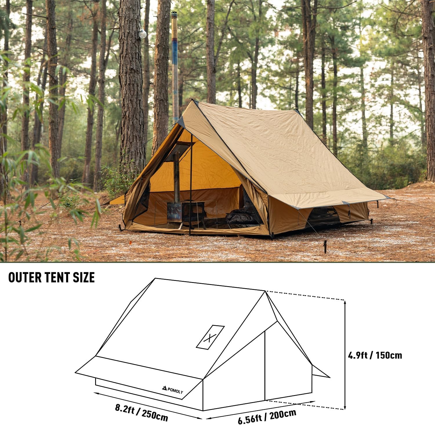 Carpa 4 estaciones para estufa