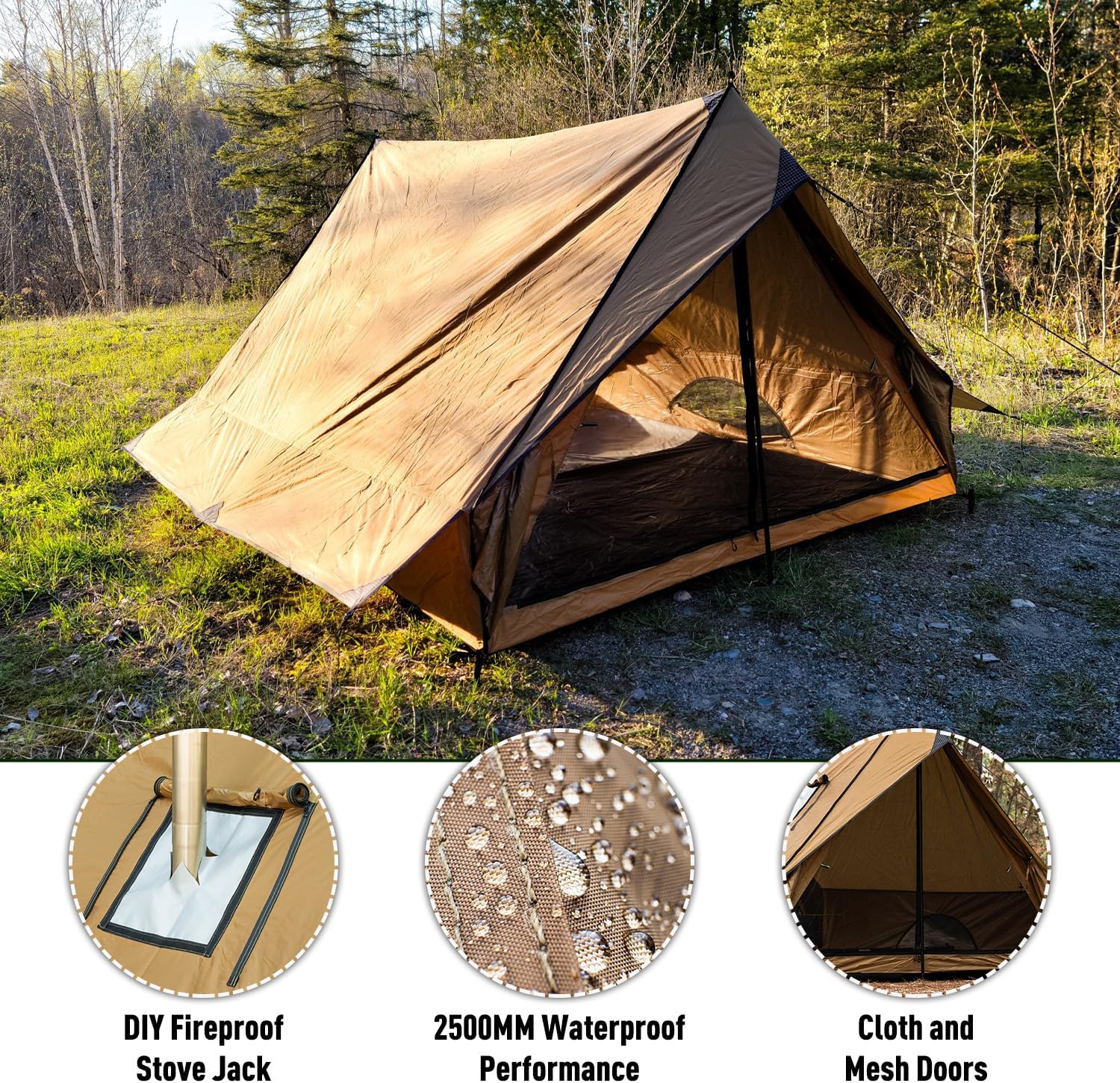 Carpa 4 estaciones para estufa