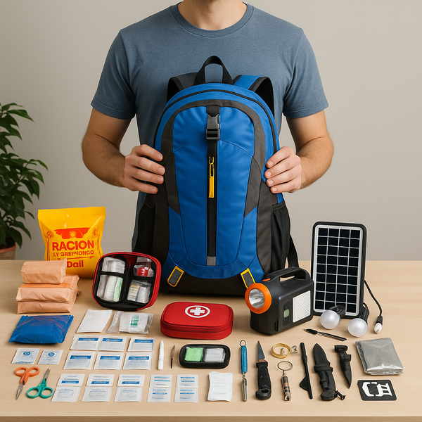 Mochila de Supervivencia PRO – Kit de Emergencia 96 accesorios