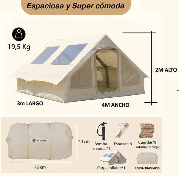 Tienda Inflable FamiliarXL 8 Personas linea 2026