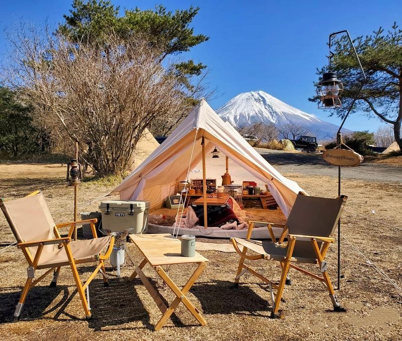 Carpa Glamping – Tipo Bell para 6 Personas 