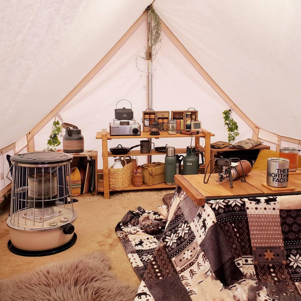 Carpa Glamping – Tipo Bell para 4 Personas