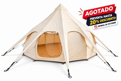 Carpa Glamping Stargazer 5m Ventana Estrellas | GlampingCanvas